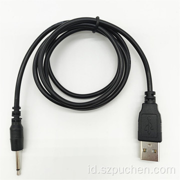 USB2.0 Kabel Pengisian Audio Pria ke 2.5mm Mono